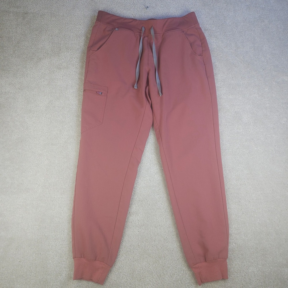 FIGS Zamora Jogger Scrub Pants Womens M Mauve Pink Technical Collection (No Tag)